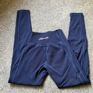 Alphalete Kinetic Leggings - Navy Blue